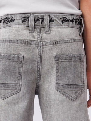 JEANS BERMUDA Light Gray / 14