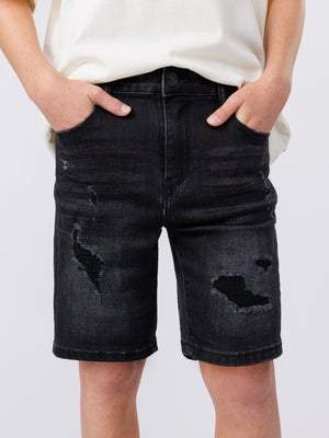 JEANS BERMUDA Black / 14