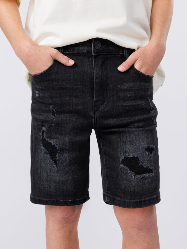 JEANS BERMUDA Black / 14