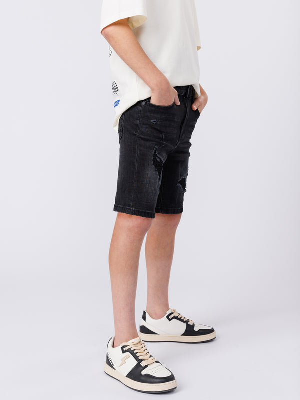 JEANS BERMUDA Black / 14