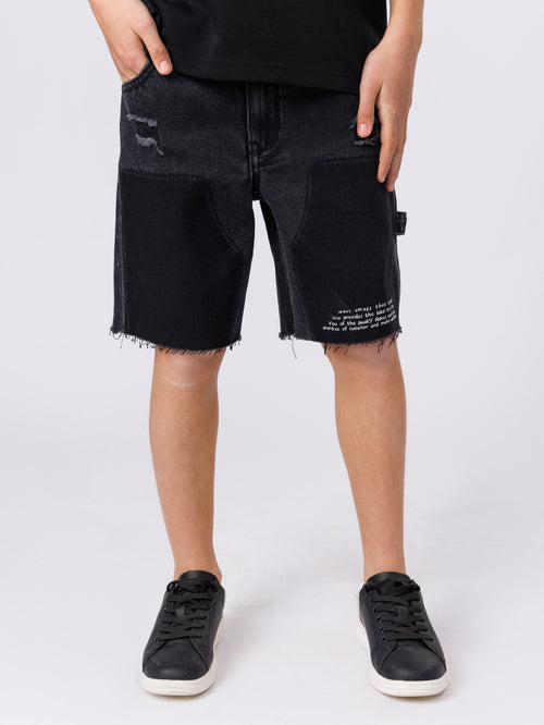 JEANS BERMUDA Black / 14