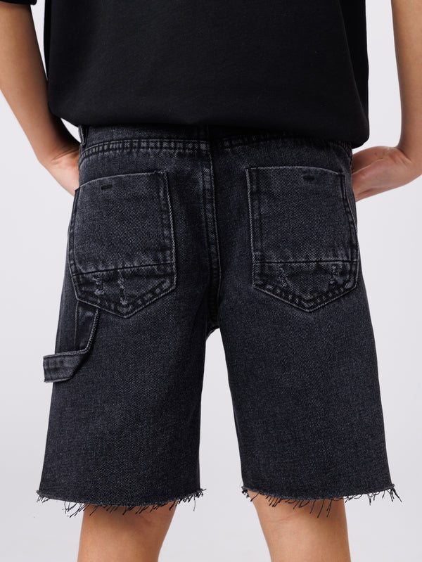 JEANS BERMUDA Black / 14