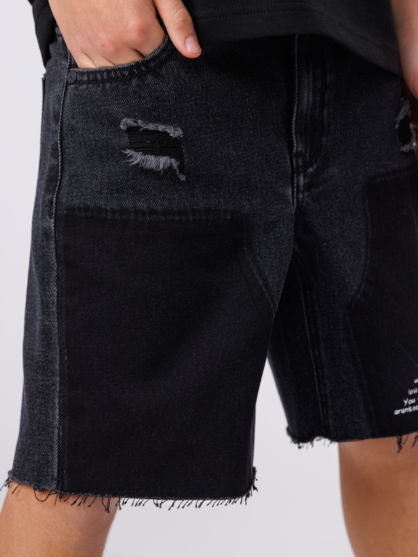 JEANS BERMUDA Black / 14