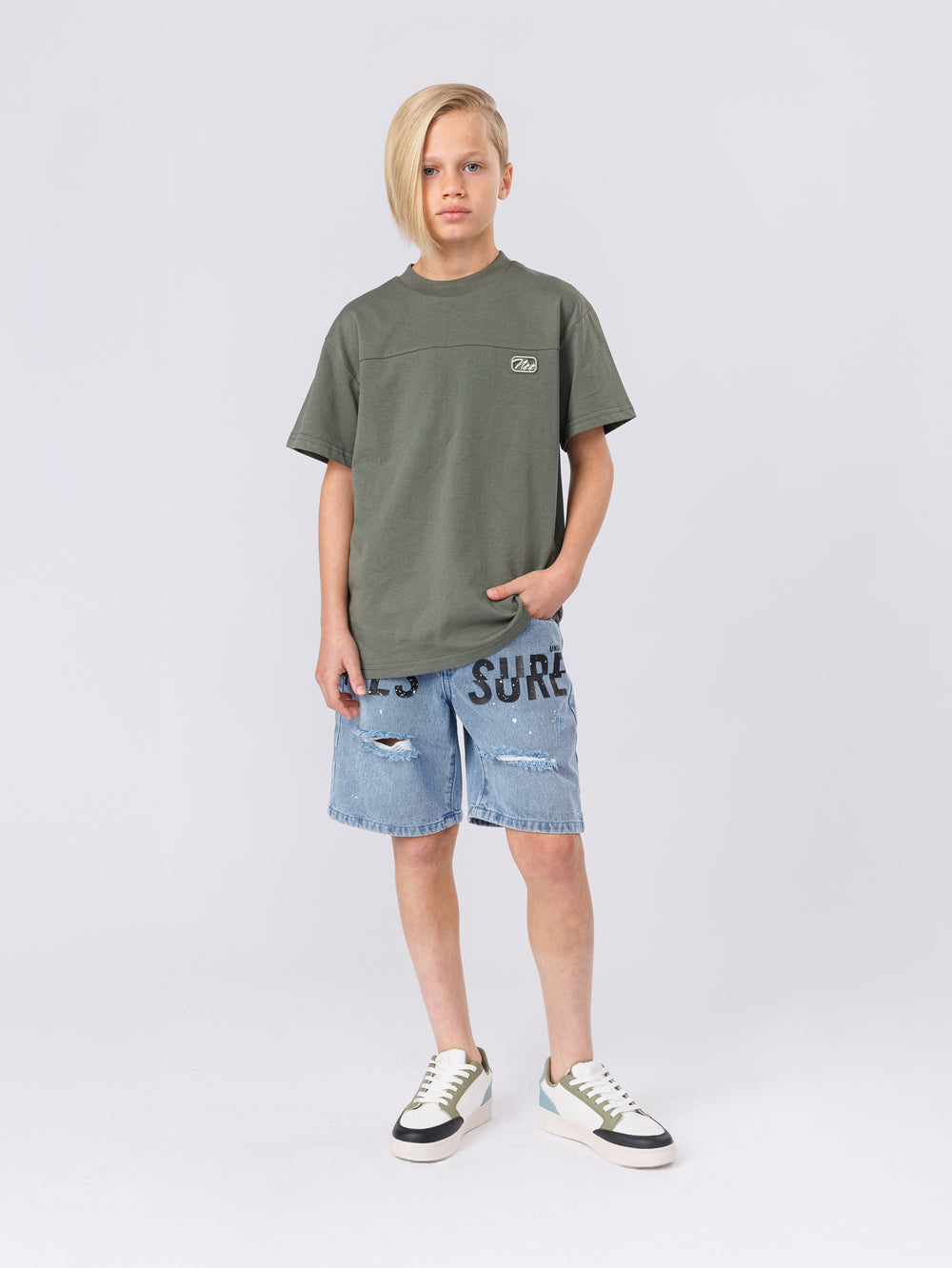 JEANS BERMUDA Light Blue / 14