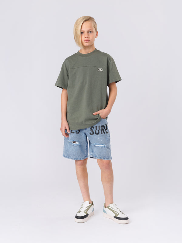 JEANS BERMUDA Light Blue / 14