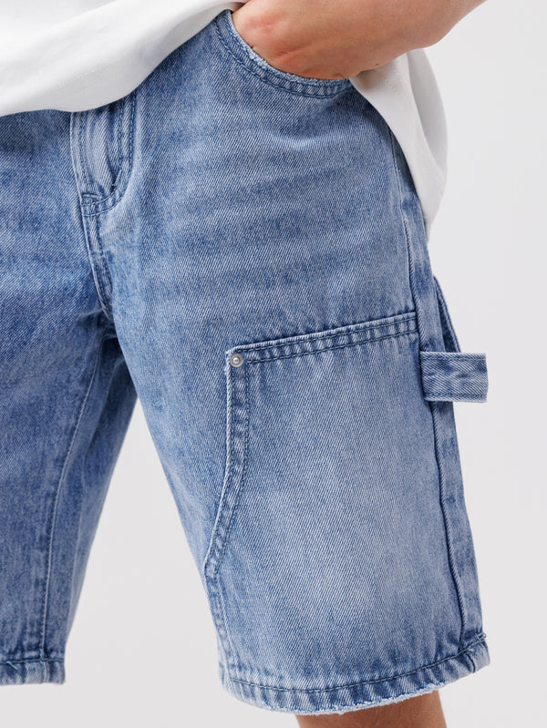 JEANS BERMUDA Light Blue / 14