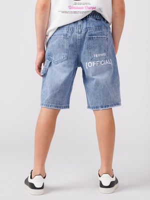JEANS BERMUDA Light Blue / 14