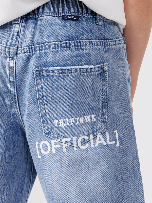 JEANS BERMUDA Light Blue / 14