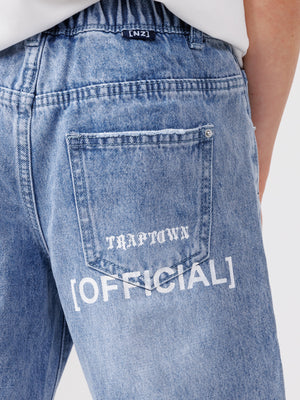 JEANS BERMUDA Light Blue / 14