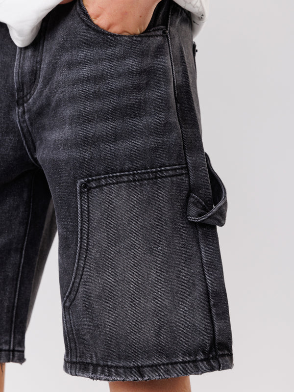 JEANS BERMUDA Black / 14