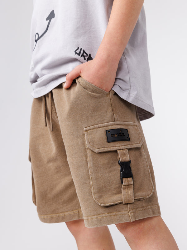 JERSEY SHORTS Brown / 14