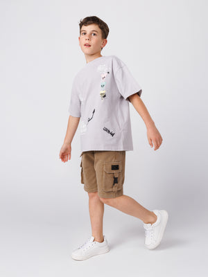 JERSEY SHORTS Brown / 14