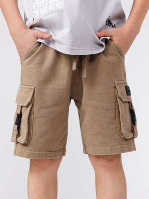 JERSEY SHORTS Brown / 14