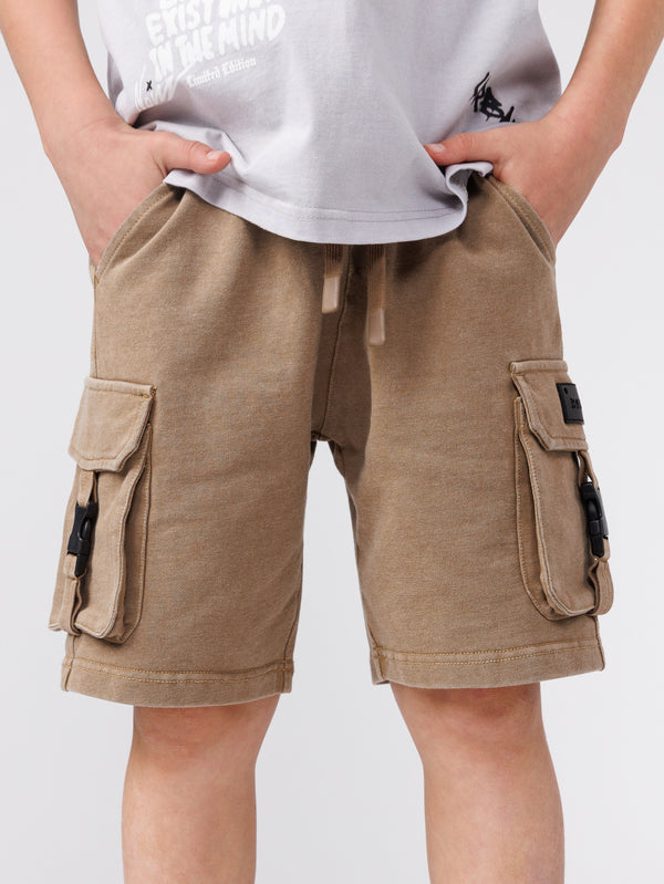 JERSEY SHORTS Brown / 14