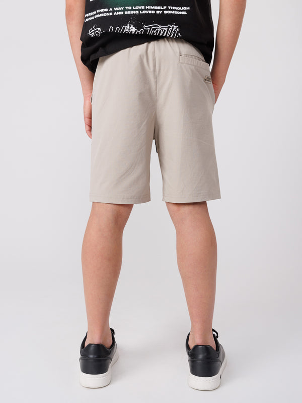WOVEN BERMUDA Beige / 14