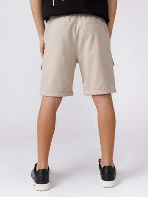 WOVEN BERMUDA Beige / 14