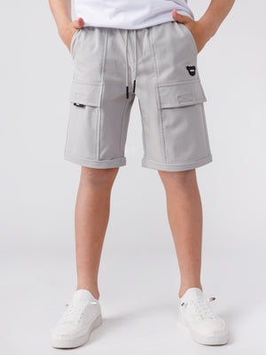 WOVEN BERMUDA Gray / 14