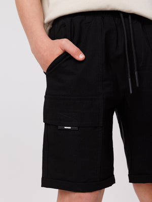 WOVEN BERMUDA Black / 14
