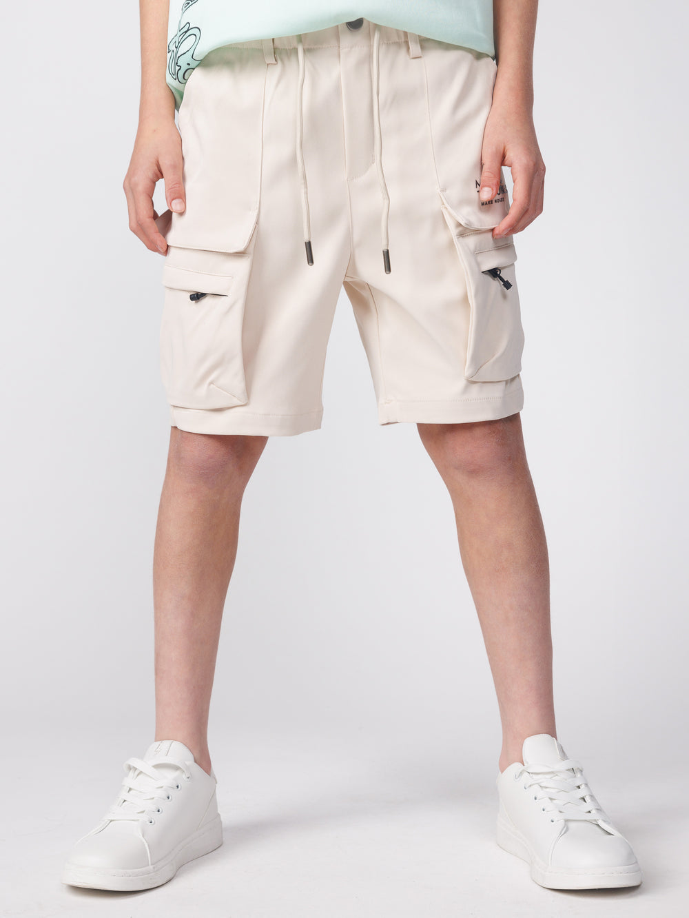 WOVEN BERMUDA Cream / 14