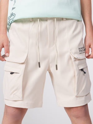 WOVEN BERMUDA Cream / 14