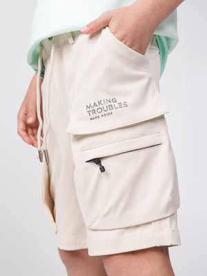 WOVEN BERMUDA Cream / 14