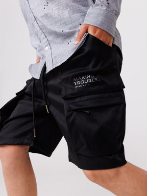 WOVEN BERMUDA Black / 14