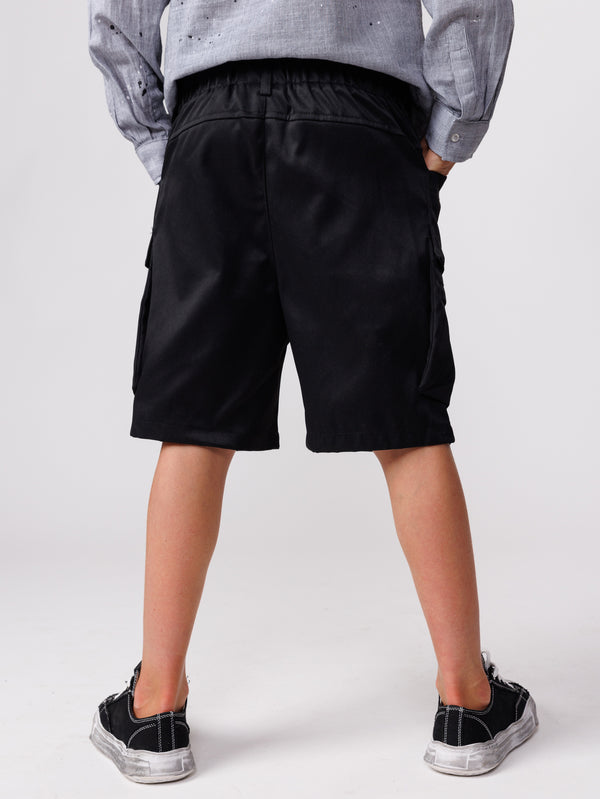 WOVEN BERMUDA Black / 14