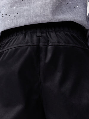 WOVEN BERMUDA Black / 14