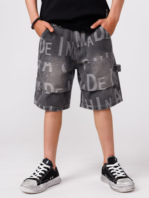 JEANS BERMUDA Light Gray / 14