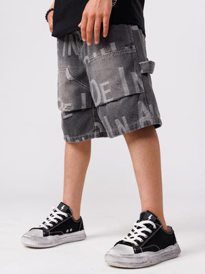 JEANS BERMUDA Light Gray / 14