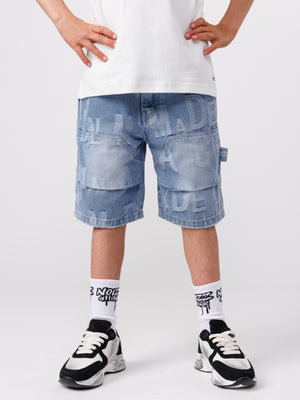 JEANS BERMUDA Light Blue / 14