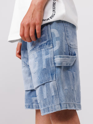 JEANS BERMUDA Light Blue / 14