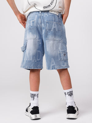 JEANS BERMUDA Light Blue / 14