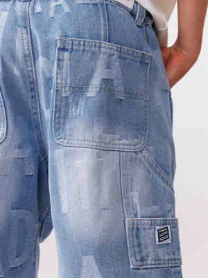 JEANS BERMUDA Light Blue / 14
