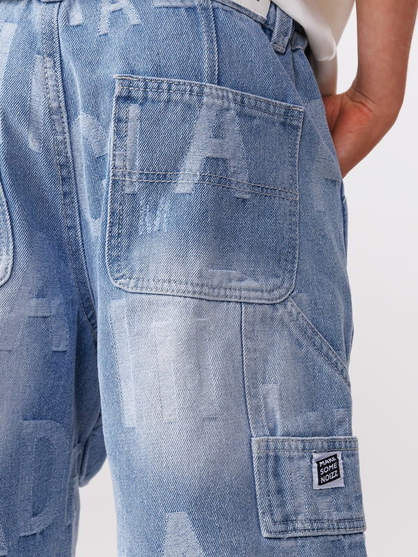 JEANS BERMUDA Light Blue / 14
