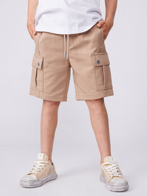 WOVEN BERMUDA Camel / 14