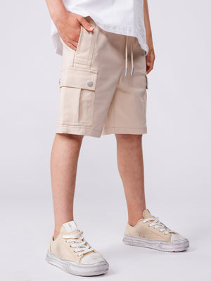 WOVEN BERMUDA Beige / 14