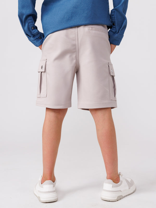 WOVEN BERMUDA Light Gray / 14
