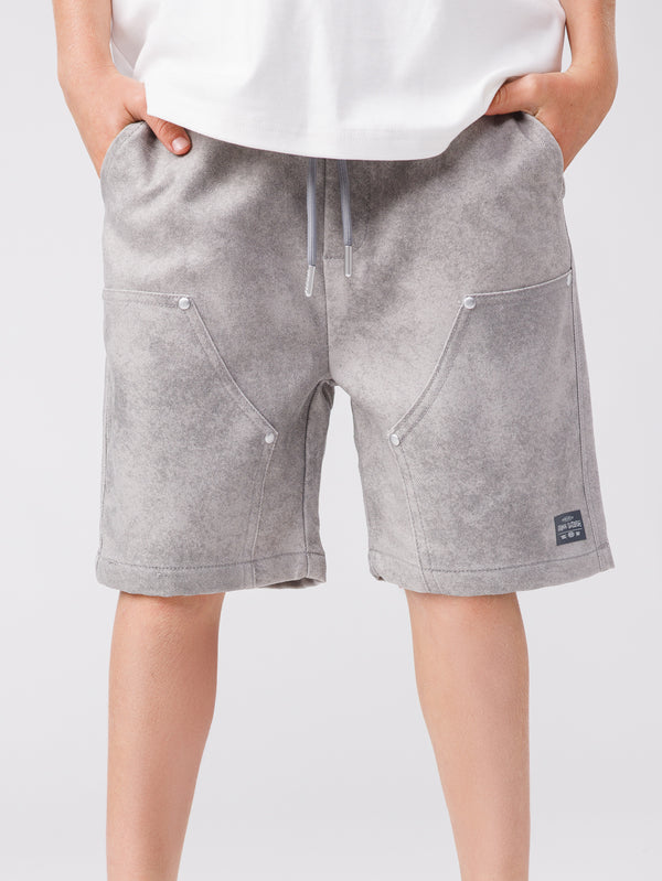 WOVEN BERMUDA Gray / 14