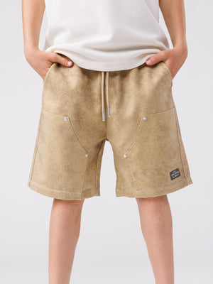WOVEN BERMUDA Light Brown / 14