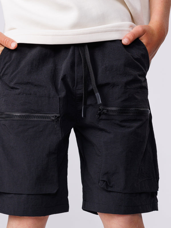 CARGO WOVEN PANTS Black / 14