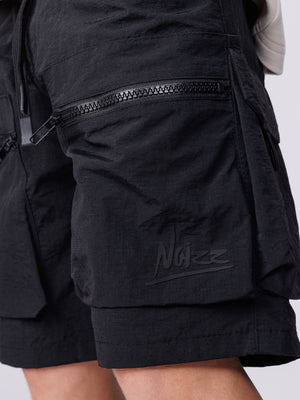 CARGO WOVEN PANTS Black / 14