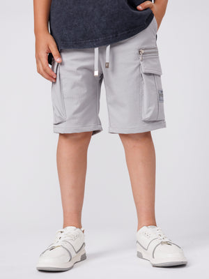 CARGO WOVEN BERMUDA Gray / 14