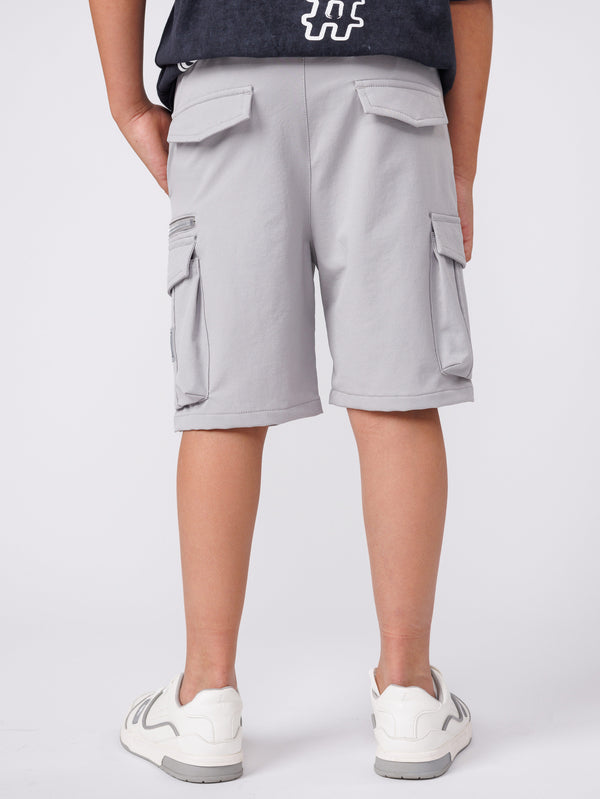 CARGO WOVEN BERMUDA Gray / 14