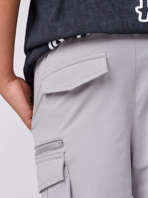 CARGO WOVEN BERMUDA Gray / 14