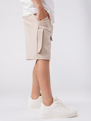 JERSEY SHORTS Beige / 14