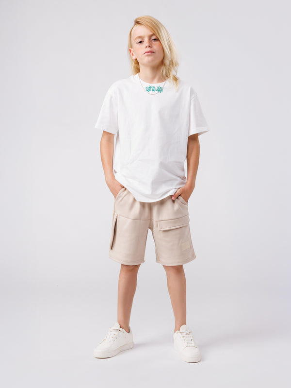 JERSEY SHORTS Beige / 14