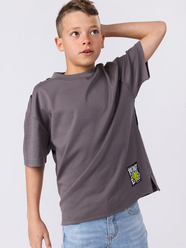 FASHION T-SHIRT Dark Gray / 14