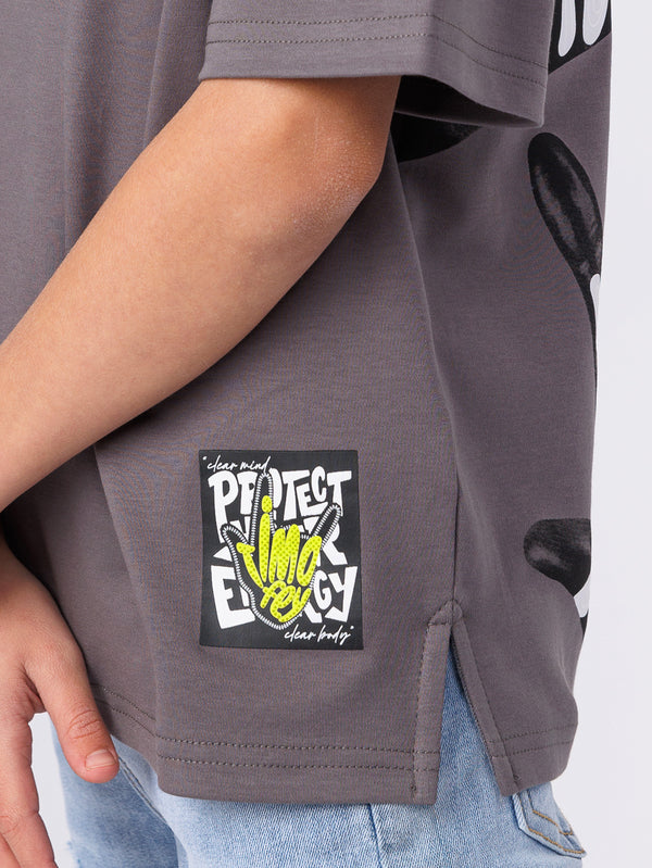 FASHION T-SHIRT Dark Gray / 14