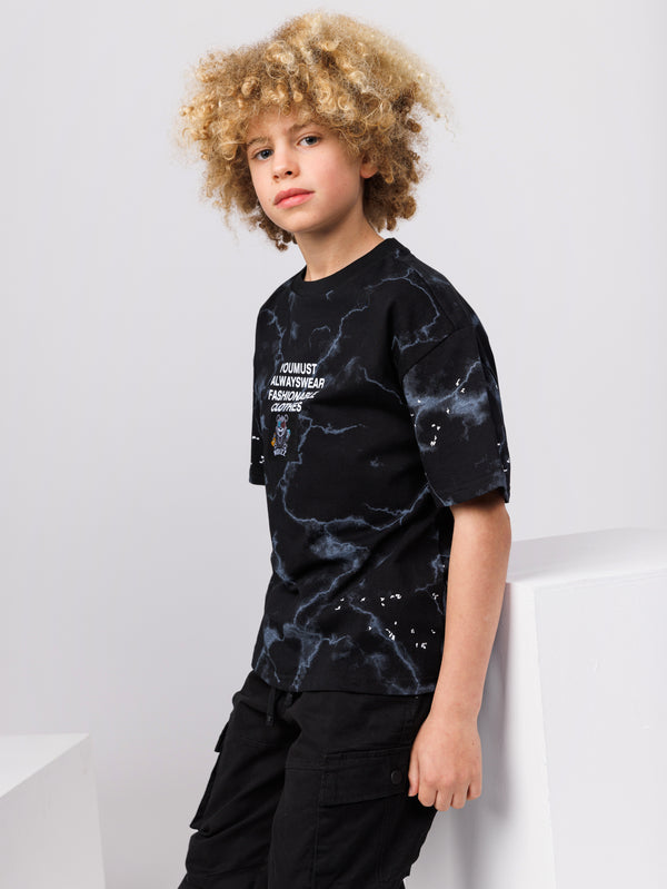 FASHION T-SHIRT Black / 14